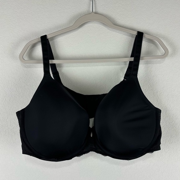Torrid Curve Black Perfect T-Shirt Bra Size 46DD - Picture 1 of 6